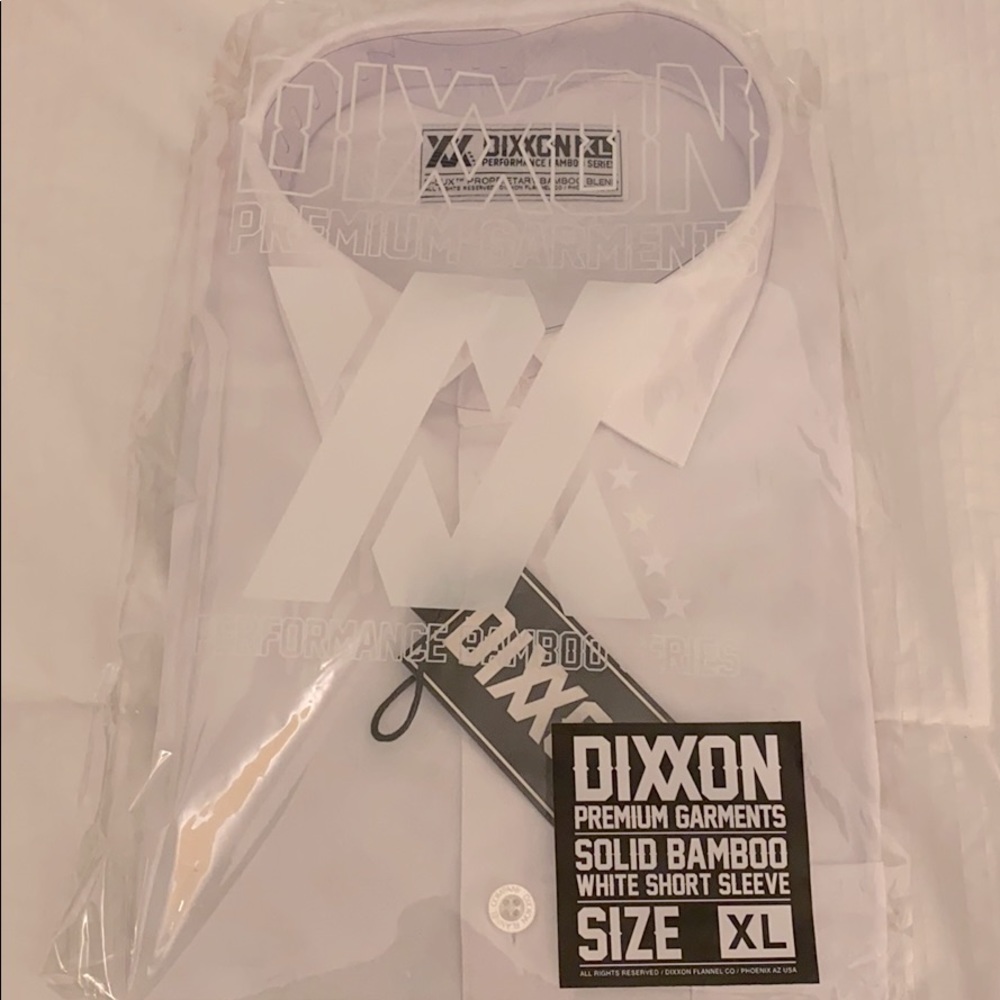 Dixxon short sleeve bamboo blend shirts!